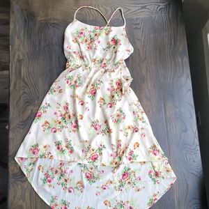 Floral print dress